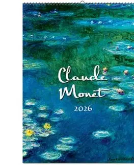 Nástenný kalendá 2026 Claude Monet