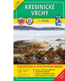 Kremnické vrchy - TM 132 - 1: 50 000, 7. vydanie