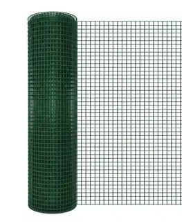 Chovateľské zvárané pletivo GMW15G 1x5 m 0,8 mm 12,7 mm Zn+RAL6005