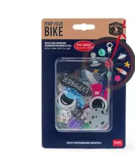 Legami Dekorácie na bicykel Space sada 30 ks BIKEAHOLIC