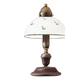 Kolarz 731.73.20 - Stolná lampa NONNA 1xE27/75W/230V zelená 731.73.20