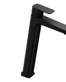 Ravak X070151 - Umývadlová batéria FREE 33,4 cm čierna X070151