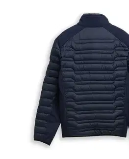 Ľahká hybridná prešívaná bunda Tom Tailor, sky captain blue