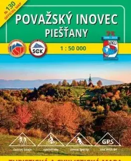 Považský Inovec - Piešťany - TM 130, 1: 50 000, 6. vydanie