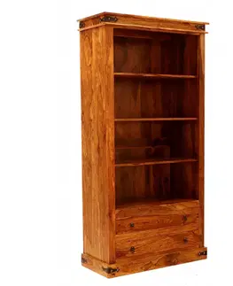 Knižnica Jali 100x200x45 z indického masívu palisander