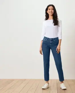 Moderné džínsy – strih »Ava«, modrý denim