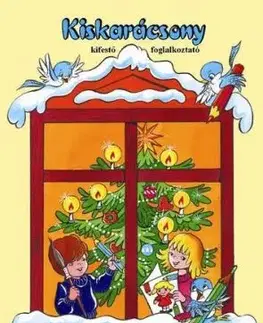Kiskarácsony - kifestő foglalkoztató - Zsuzsa Radványi