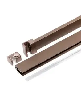 Montážna súprava pre sprchovú stenu Flexi 2/2 brusch copper