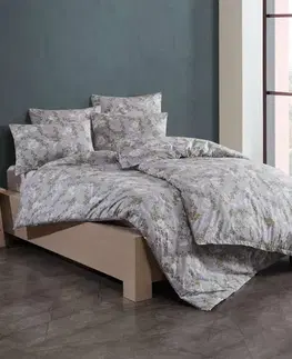 Obliečky bavlnené Maggie grey 200x140cm+90x70cm TiaHome
