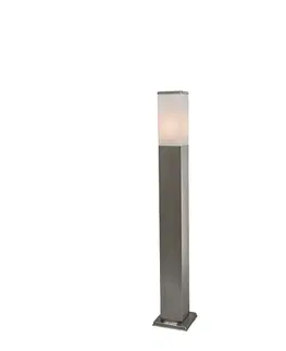 Inteligentná vonkajšia lampa 80 cm oceľ vrátane Wifi P45 - Malios