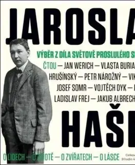Jaroslav Hašek: Výběr z díla světově proslulého spisovatele - Audiokniha CD mp3 - Jaroslav Hašek