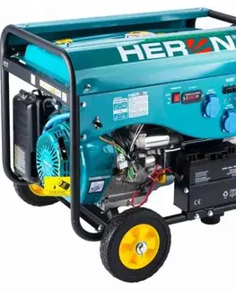 HERON Elektrocentrála benzínová a plynová LPGG 43-3F, 5,3kW, 13HP