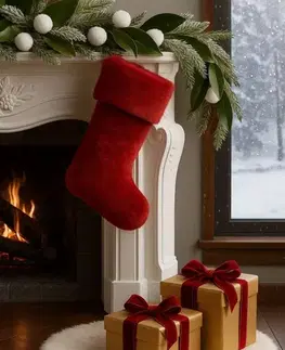 Christmas Stocking Pelush - Red