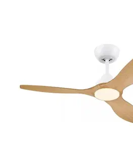 Philips-LED stmievateľný stropný látor OLAS LED/24W/230V pr. 132 cm biela/hnedá + DO 872110309592300
