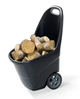 vozík XL - EASY GO 62L antracit+šedý Keter