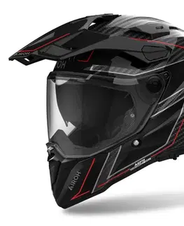 AIROH Commander 2 Carbon Stylish lesklá 3XL (64)