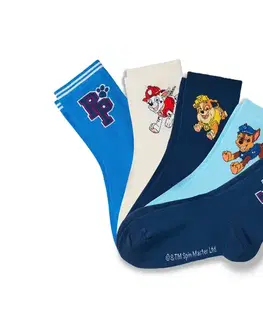 Detské ponožky, 5 párov »Paw Patrol«, modré