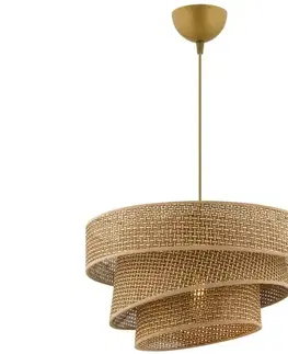 Závesný luster Couper Hazeran Beige