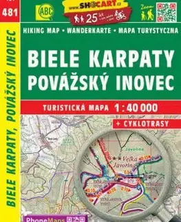 Biele Karpaty, Považský Inovec 1:40T TM 481
