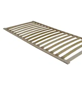 KONDELA Flex 3-zónový lamelový rošt 90x200 cm brezové drevo