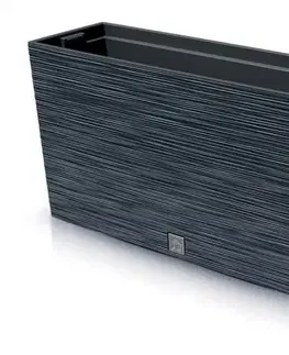 Kinekus Truhlík plastový 770x235x410mm FURU M antracit s vložkou