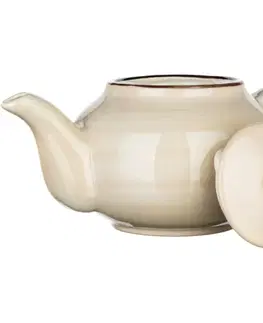 Banquet Keramická kanvica PALAS, 1 l, krémová