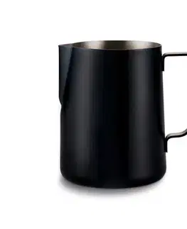 Kanvička na mlieko, čierna, 600 ml
