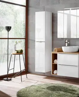 ArtCom Závesná skrinka do kúpeľne CAPRI White 811