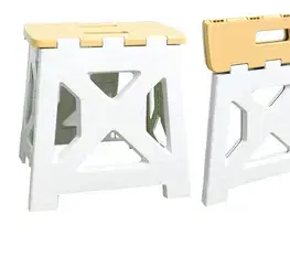 MAKRO - Stolička skladacia, umelá hmota, nosnosť 150kg rôzne farby