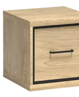 Nočný stolík Mediolan M16 natural hikora