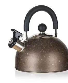 Banquet Nehrdzavejúca kanvice GRANITE Brown, 1,7 l, hnedá