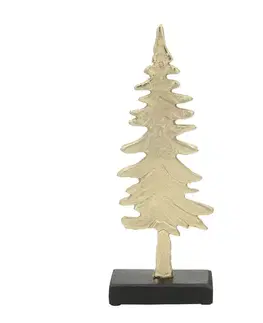 Dekoria Dekorácia Gold Fir 31cm, 12 x 6 x 31 cm