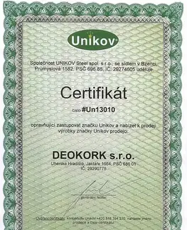 DEOKORK Kovová stolička Corina