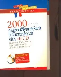 2000 najpoužívanejších francúzskych slov + 6CD - Jan Seidl