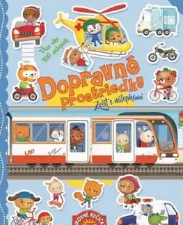 Zošit s nálepkami: Dopravné prostriedky - Ilaria Barsotti