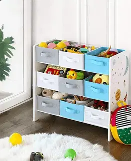 Regál na hračky E1033 Autronic