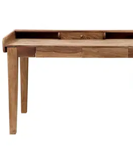 Písací stôl 130x85x70 indický masív palisander
