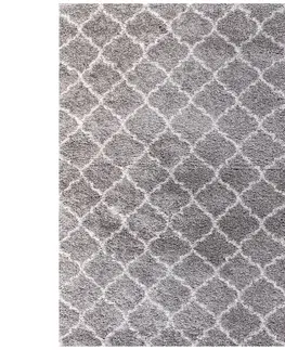 Dekoria Koberec Royal Morocco light grey/cream 120x170cm, 120 x 170 cm