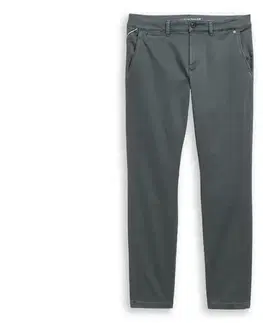 Chino nohavice Tom Tailor TTSIMON Slim, Darkest Olive