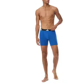 Boxerky adidas Active Flex Cotton, 3 ks, modré, čierne