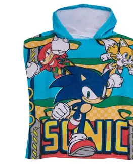 Detské bavlnené pončo Sonic 55x110cm Faro Tiahome