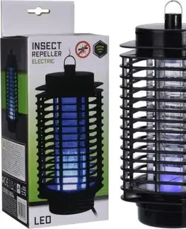 Kinekus Lapač hmyzu elektrický, LED, na USB, čierny