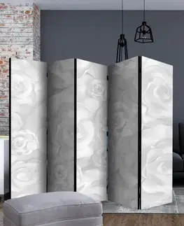 Paraván Plaster Flowers Dekorhome