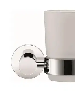 Duravit 99201000 - Nástenný držiak na zubné kefky D-CODE pravý lesklý chróm 0099201000