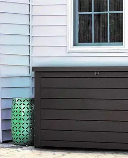 Plastový úložný box 850L (grafit)