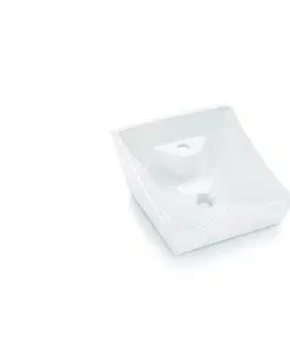 Bathco 4002 - Umývadlo na dosku SORIA 40x41 cm porcelán/biela 4002