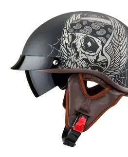 W-TEC Black Heart Longroad Wings Skull - M (57-58)