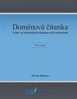 Doménová čítanka - Martin Husovec