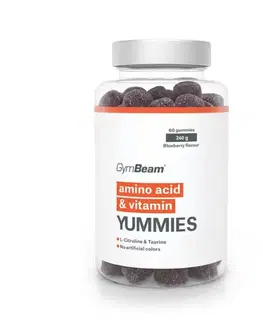GymBeam Amino Acid & Vitamin Yummies čučoriedka