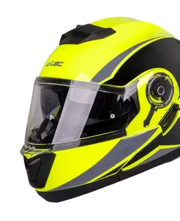 W-TEC Banelmeda čierna-fluo žltá - M (57-58)